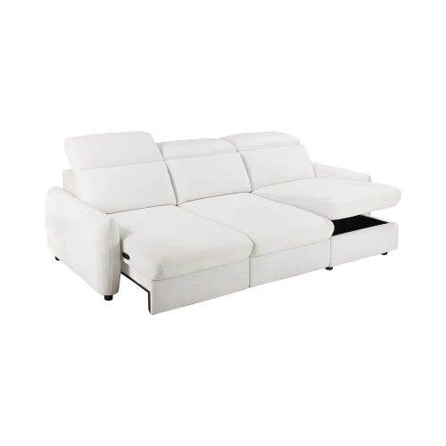 Canapé d'angle convertible et réversible